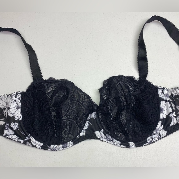 Fantasie Other - Fantasie BLK/WHT Unlined Underwire, 34G